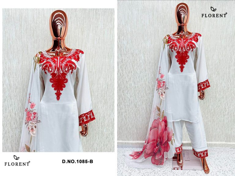 Florent 1085 – Pakistani Kurti Pant With Dupatta