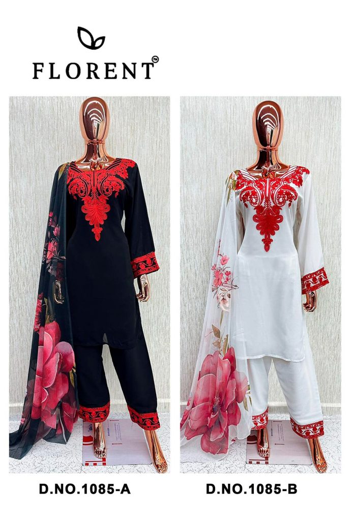 Florent 1085 – Pakistani Kurti Pant With Dupatta