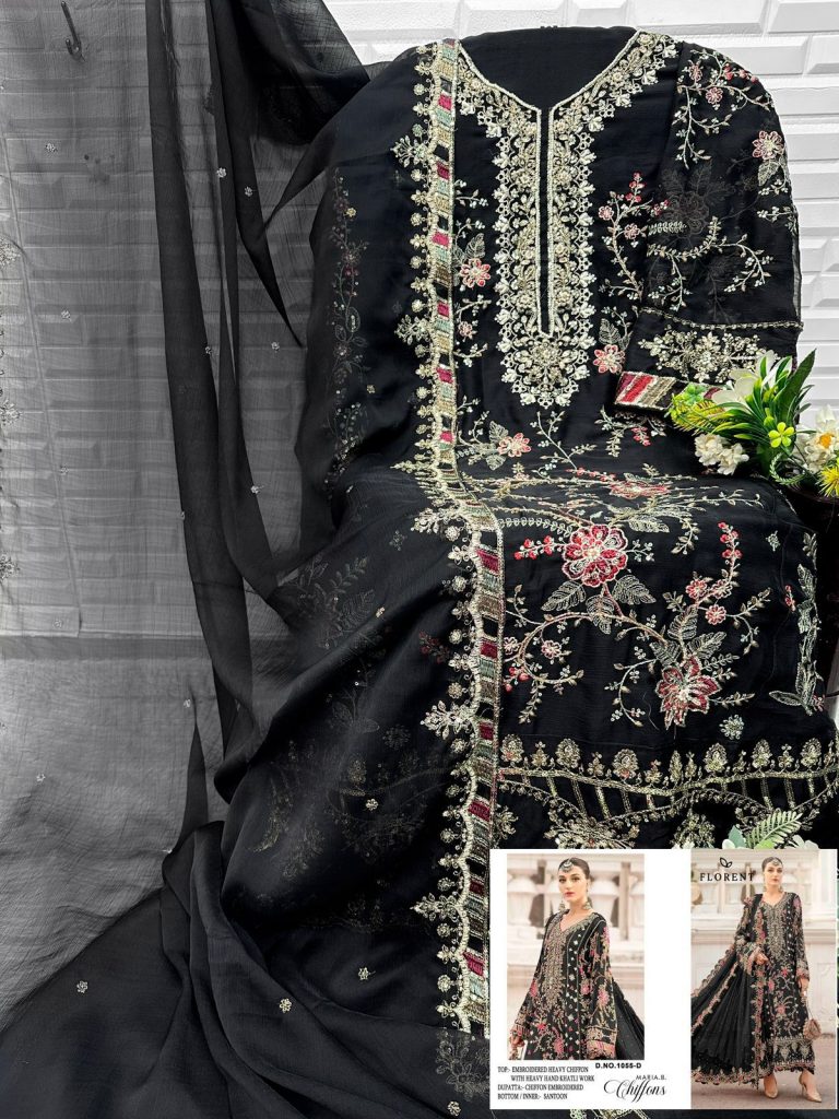 Florent Hit Dn-1055 – Pakistani Dress Material