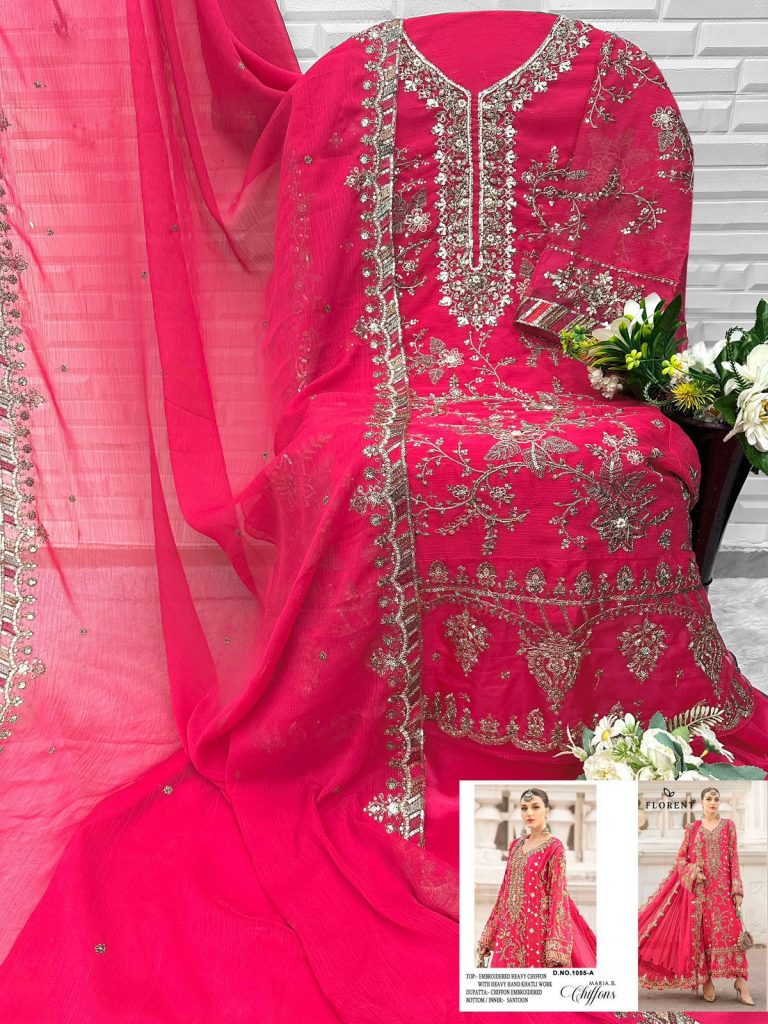Florent Hit Dn-1055 – Pakistani Dress Material