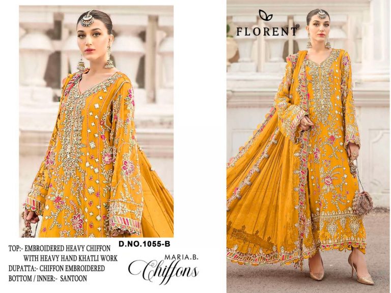 Florent Hit Dn-1055 – Pakistani Dress Material