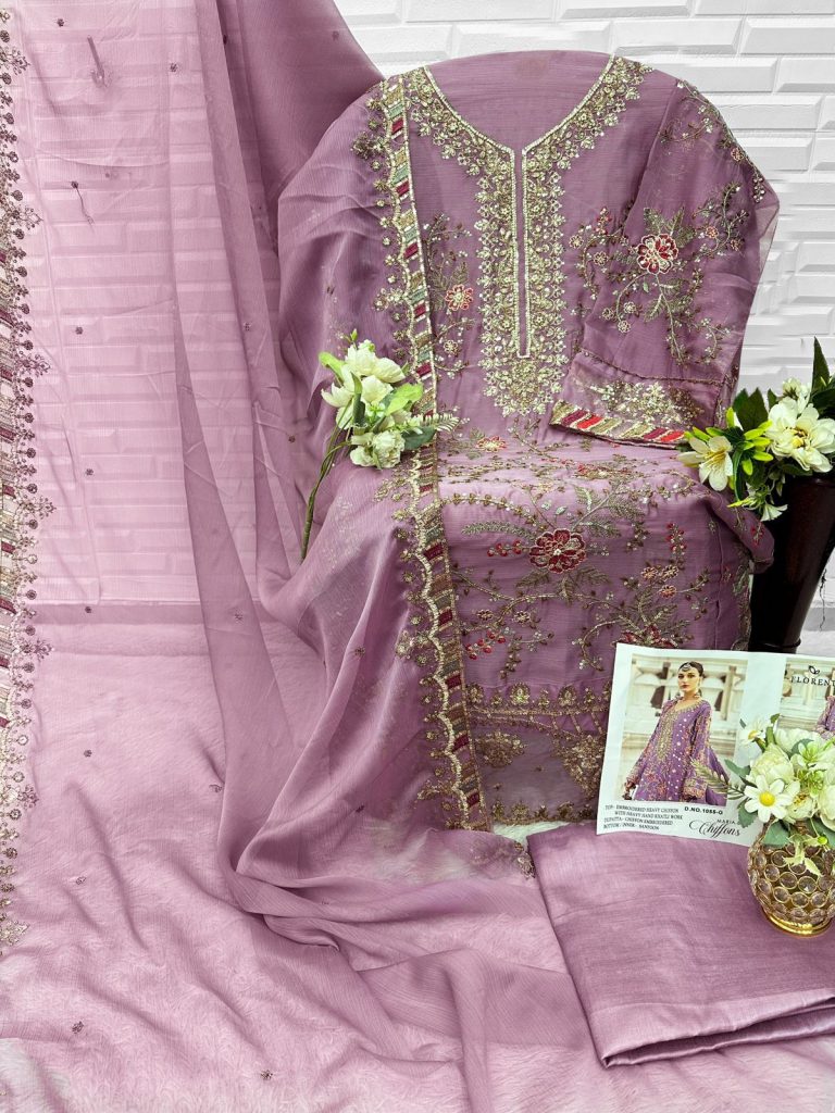 Florent Hit Dn-1055 – Pakistani Dress Material