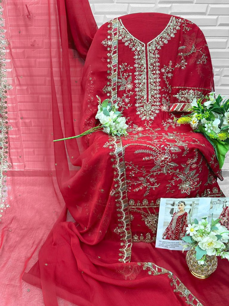 Florent Hit Dn-1055 – Pakistani Dress Material