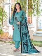 Ganesha Noor Jahan Vol-3 – Karachi Readymade Kurti Pant With Dupatta