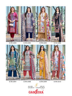 Ganesha Saira Shakira Vol-6 – Karachi Kurti Pant With Dupatta