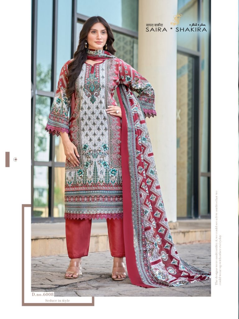 Ganesha Saira Shakira Vol-6 – Karachi Kurti Pant With Dupatta
