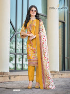 Ganesha Saira Shakira Vol-6 – Karachi Kurti Pant With Dupatta