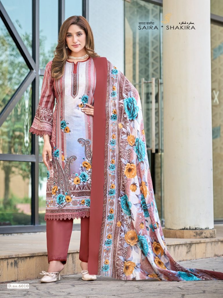 Ganesha Saira Shakira Vol-6 – Karachi Kurti Pant With Dupatta