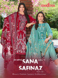Ganesha Sana Safinaz Vol-12 – Karachi Dress Material