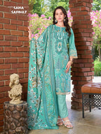 Ganesha Sana Safinaz Vol-12 – Karachi Dress Material
