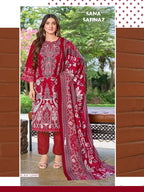 Ganesha Sana Safinaz Vol-12 – Karachi Dress Material
