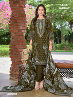 Ganesha Sana Safinaz Vol-12 – Karachi Dress Material