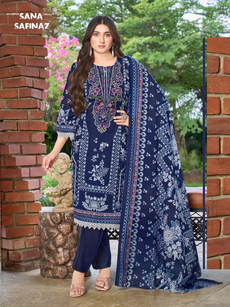 Ganesha Sana Safinaz Vol-12 – Karachi Dress Material