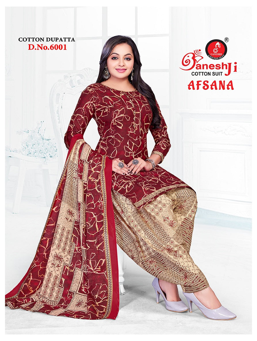 Ganeshji Afsana Vol-6 Patiyala Drees Materaisl