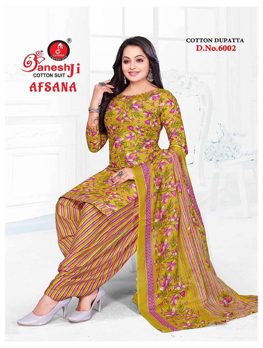 Ganeshji Afsana Vol-6 Patiyala Drees Materaisl