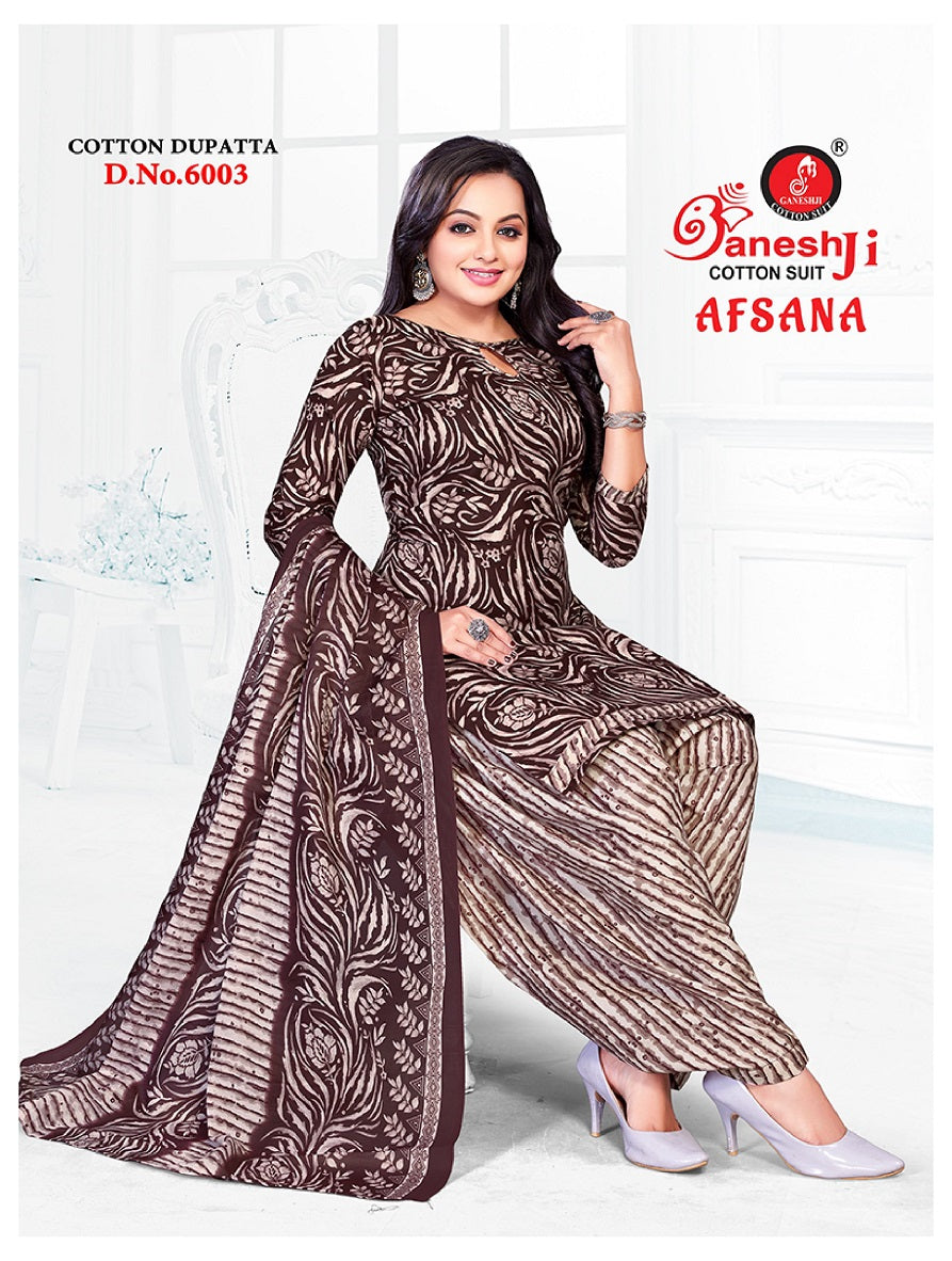 Ganeshji Afsana Vol-6 Patiyala Drees Materaisl