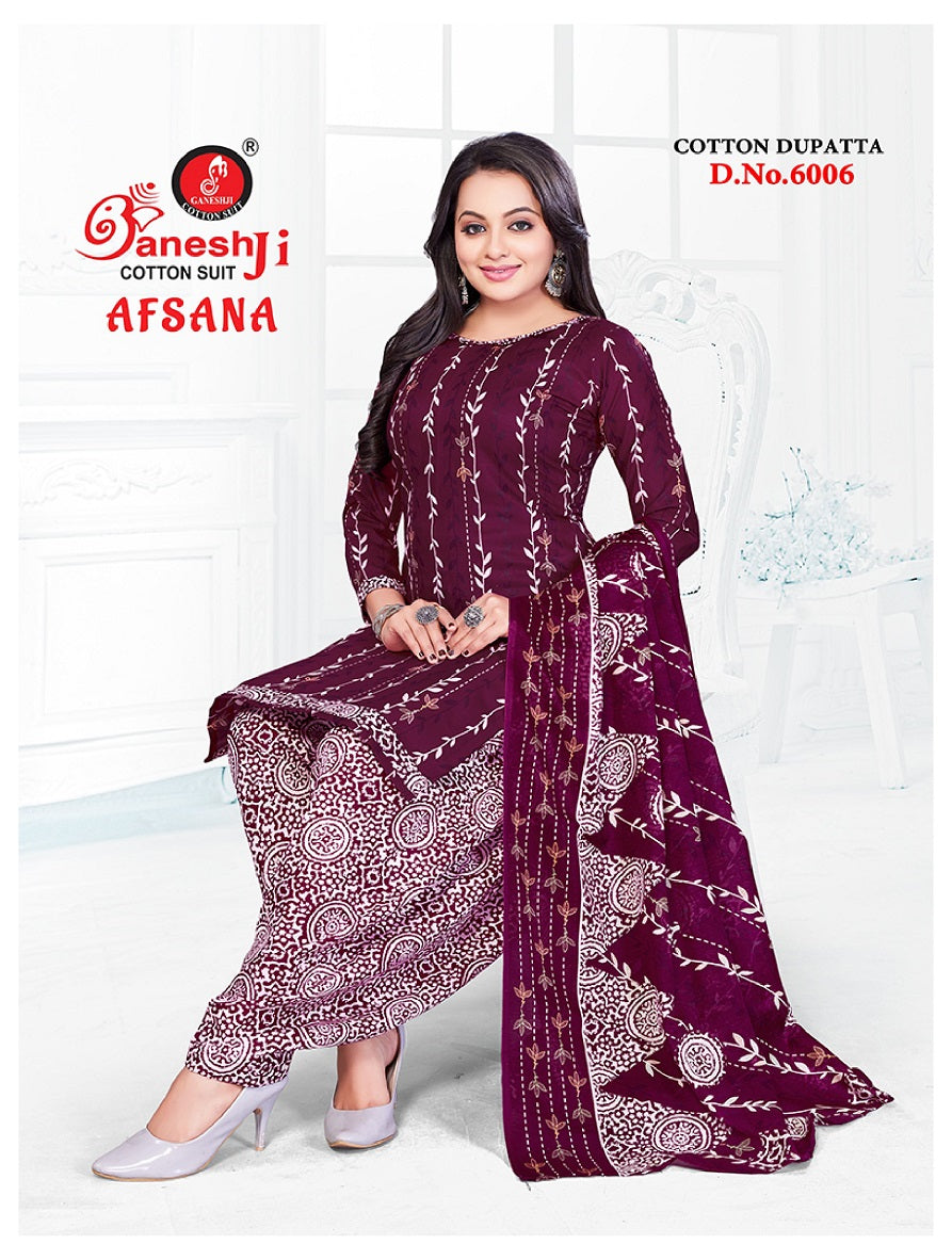 Ganeshji Afsana Vol-6 Patiyala Drees Materaisl