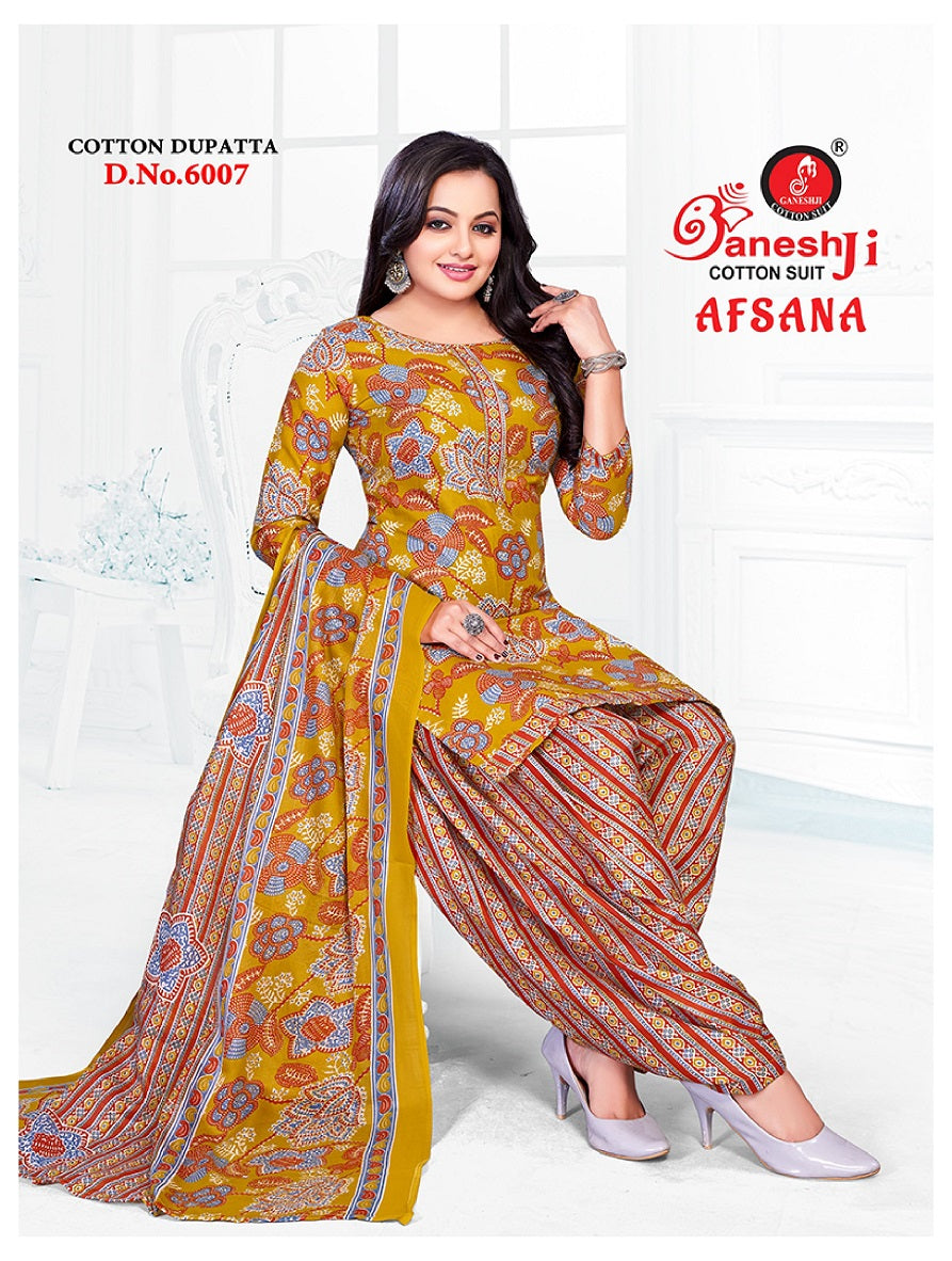 Ganeshji Afsana Vol-6 Patiyala Drees Materaisl