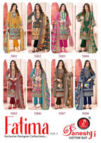 Ganeshji Fatima Vol-5 – Karachi Dress Material