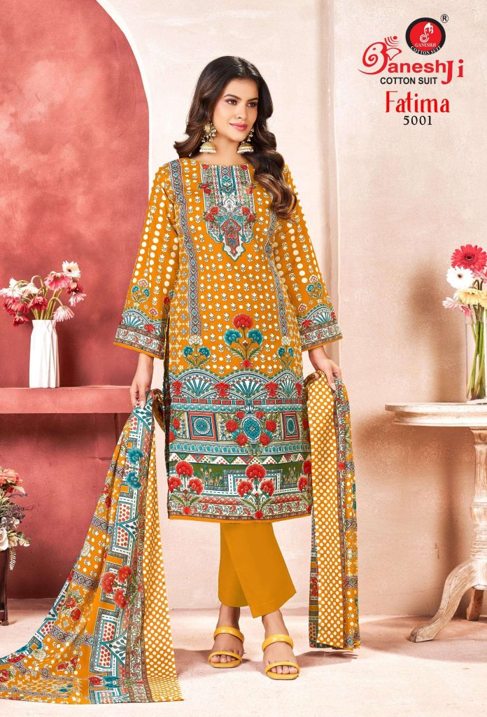 Ganeshji Fatima Vol-5 – Karachi Dress Material
