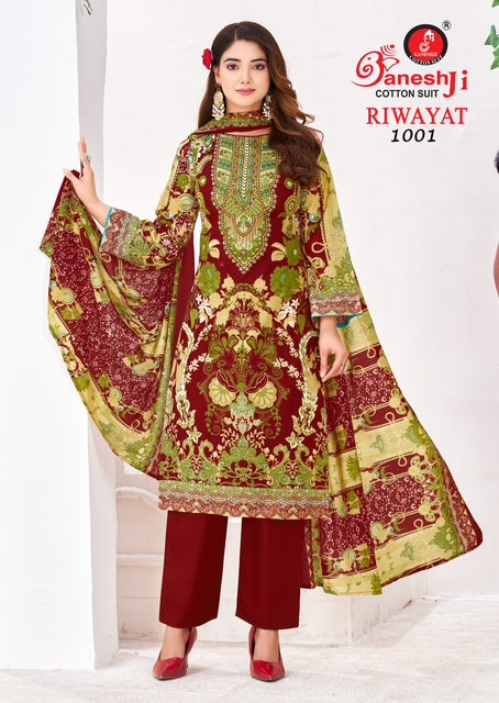 Ganeshji Riwayat Vol-1 – Pakistani Dress Material