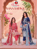Ganeshji Sana Safina Vol 3 – Readymade Karachi Kurti Pant With Dupatta