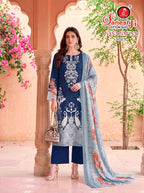 Ganeshji Sana Safina Vol 3 – Readymade Karachi Kurti Pant With Dupatta