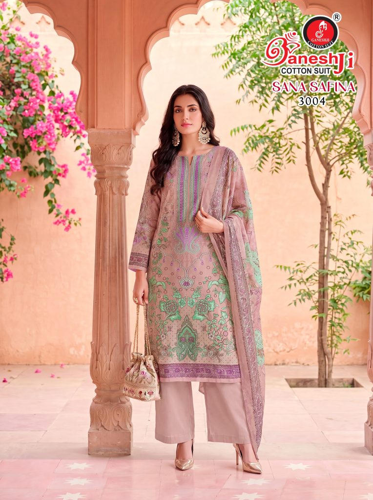 Ganeshji Sana Safina Vol 3 – Readymade Karachi Kurti Pant With Dupatta