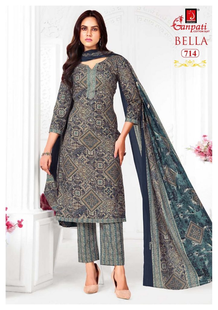Ganpati Bella Pant Vol-7 – Dress Material