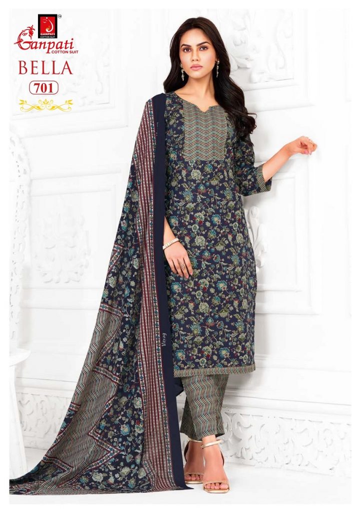 Ganpati Bella Pant Vol-7 – Dress Material