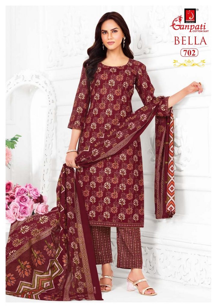 Ganpati Bella Pant Vol-7 – Dress Material