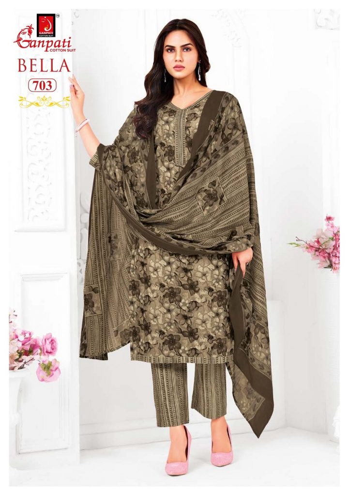 Ganpati Bella Pant Vol-7 – Dress Material