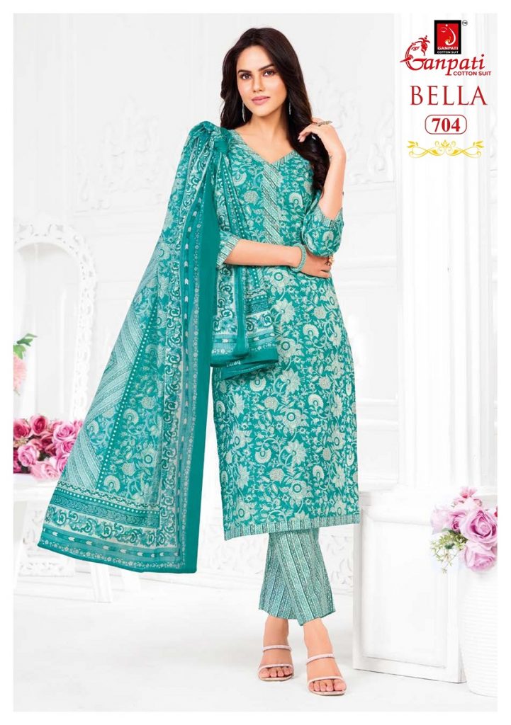 Ganpati Bella Pant Vol-7 – Dress Material