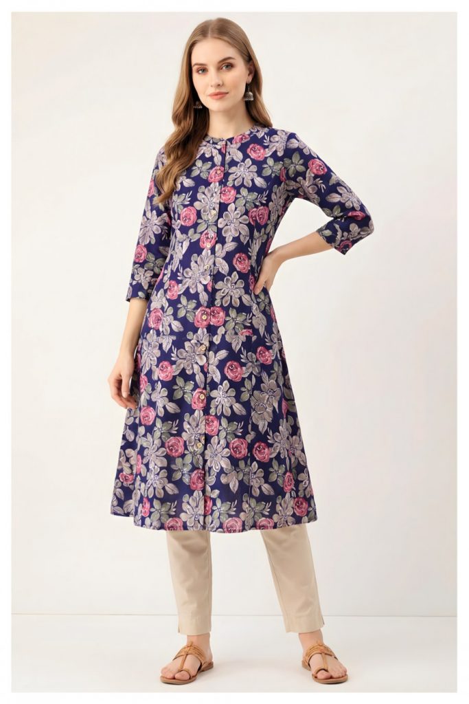 Ganpati Kalavati Vol-1 – A-Line Flair Style Kurti
