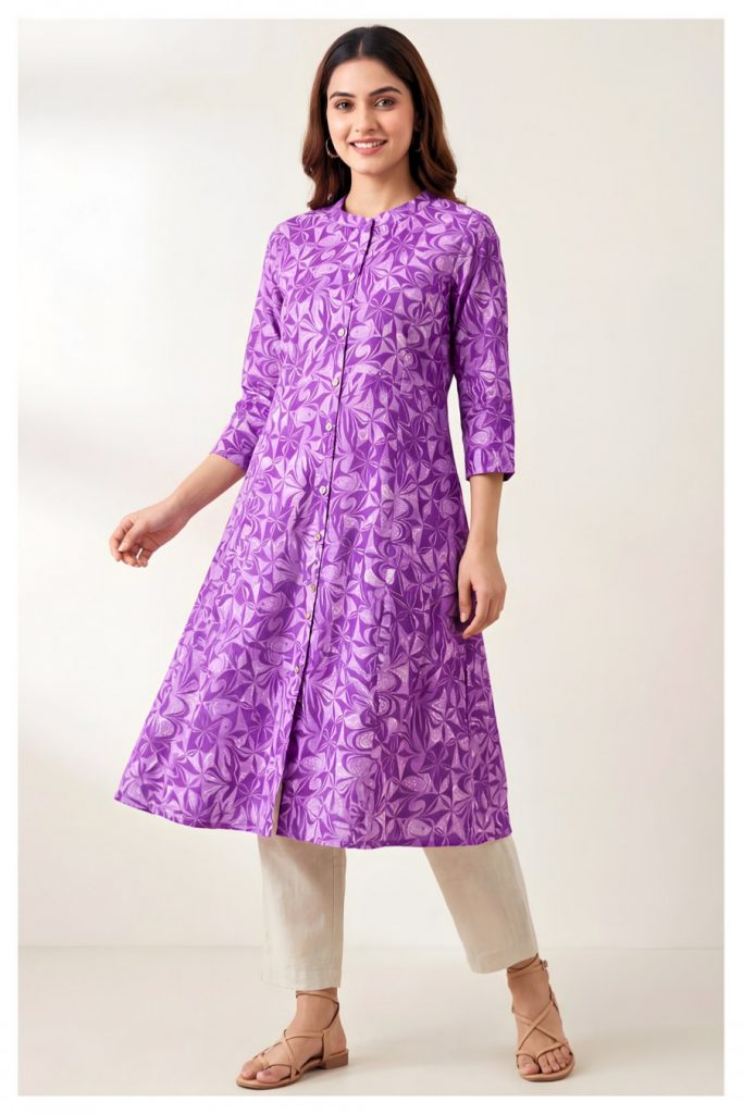 Ganpati Kalavati Vol-1 – A-Line Flair Style Kurti