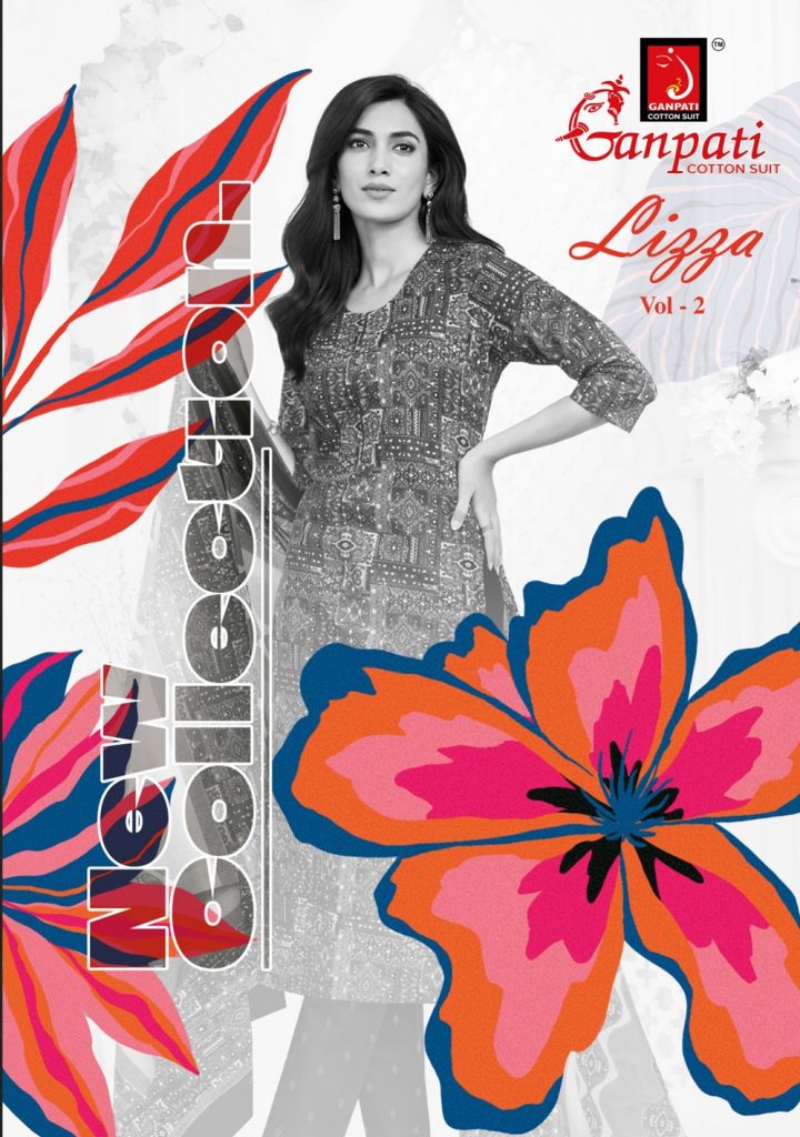 Ganpati Lizza Vol-2 – Kurti Pant With Dupatta