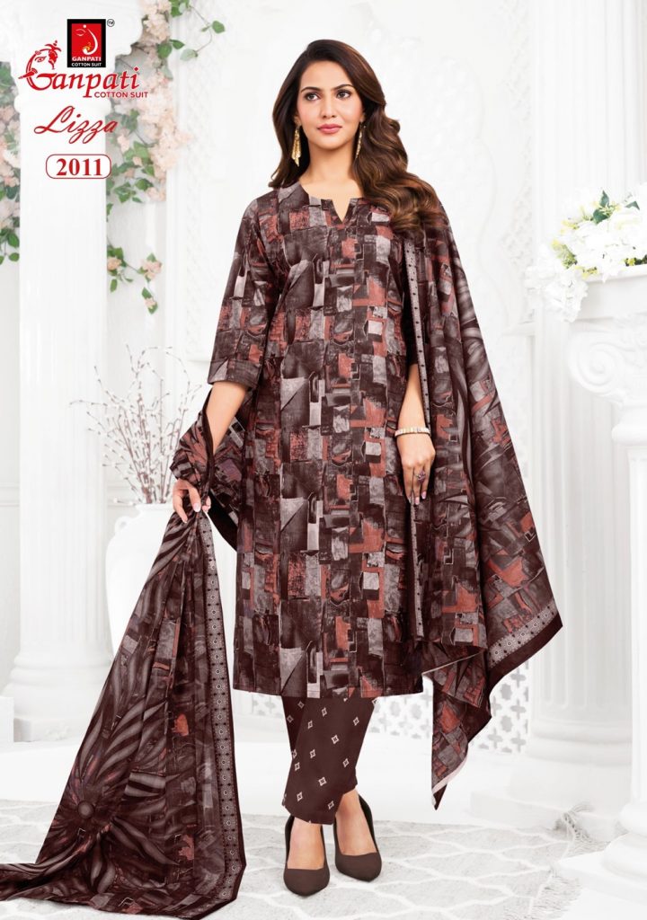 Ganpati Lizza Vol-2 – Kurti Pant With Dupatta