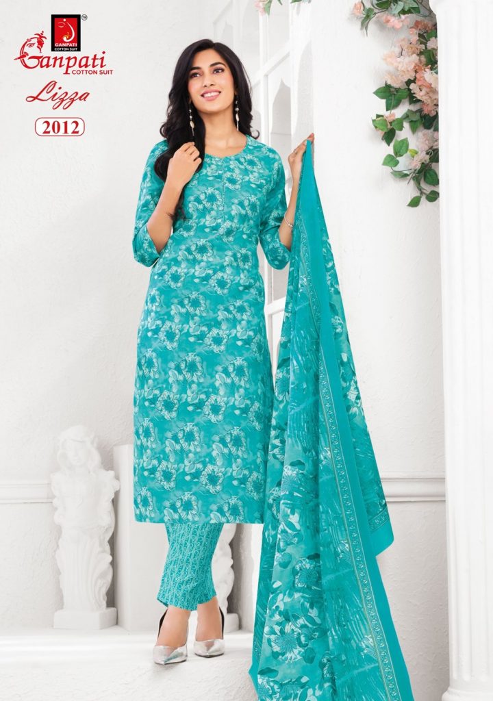 Ganpati Lizza Vol-2 – Kurti Pant With Dupatta