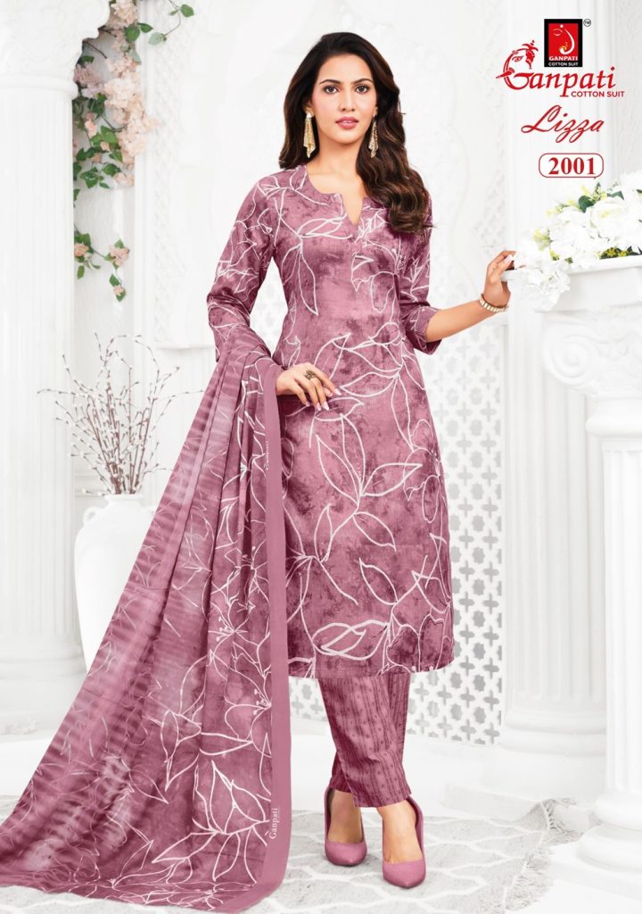 Ganpati Lizza Vol-2 – Kurti Pant With Dupatta