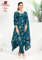 Ganpati Lizza Vol-2 – Kurti Pant With Dupatta