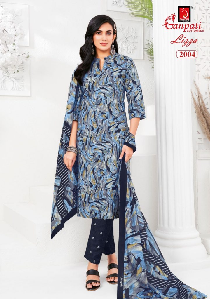 Ganpati Lizza Vol-2 – Kurti Pant With Dupatta