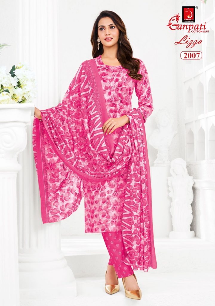 Ganpati Lizza Vol-2 – Kurti Pant With Dupatta