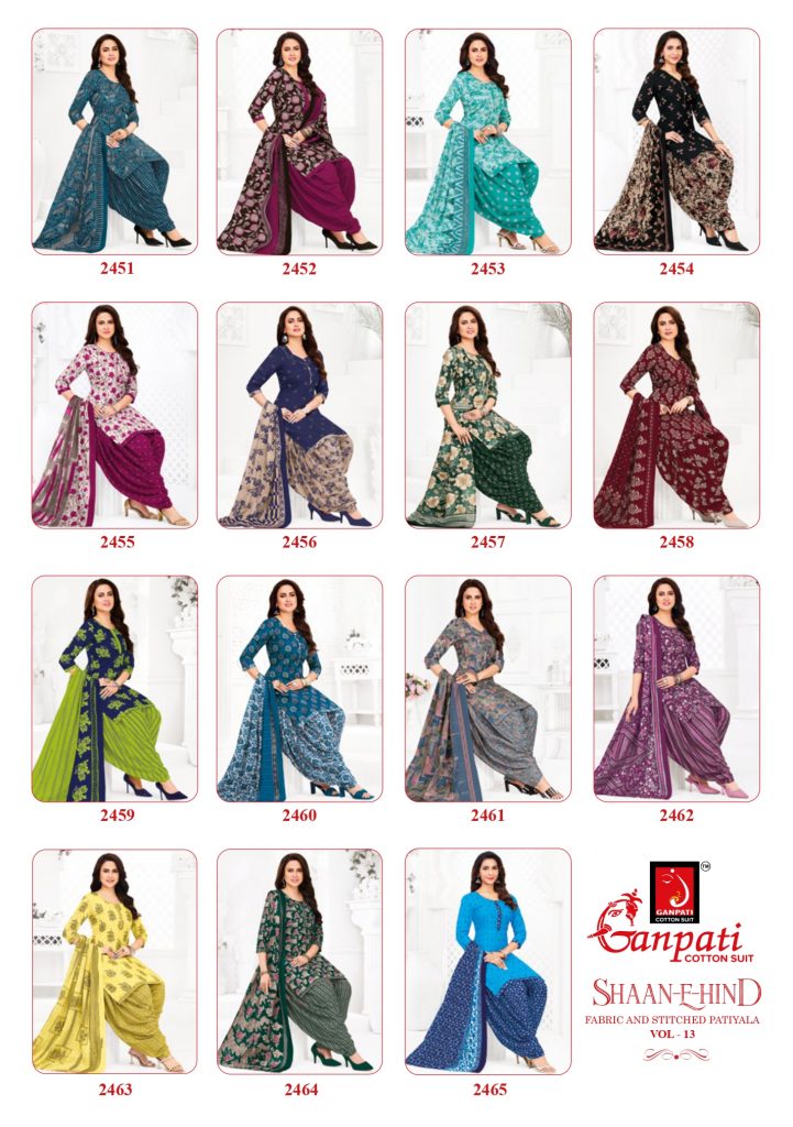 Ganpati Shaan-E-Hind Vol-13 – Dress Material