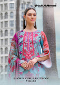 Gull Aahmed Lawn Collection Vol-33 – Karachi Kurti Pant With Dupatta
