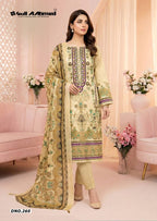 Gull Aahmed Lawn Collection Vol-33 – Karachi Kurti Pant With Dupatta