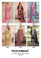 Gull Aahmed Lawn Collection Vol-33 – Karachi Kurti Pant With Dupatta