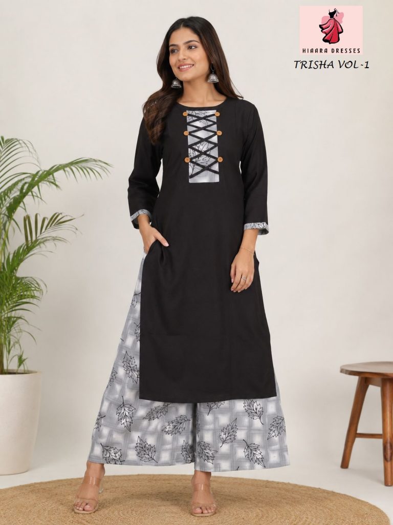 Hiaara Trisha Vol-1 – Kurti With Plazzo