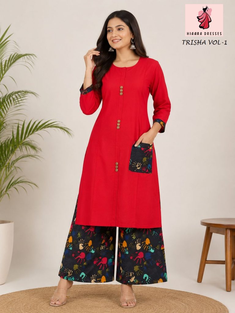 Hiaara Trisha Vol-1 – Kurti With Plazzo