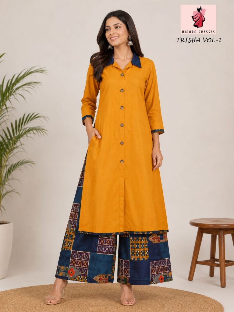 Hiaara Trisha Vol-1 – Kurti With Plazzo
