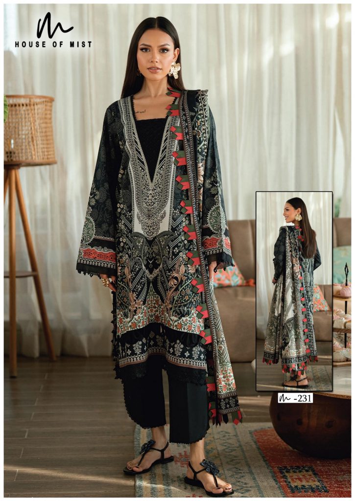 Hom Ghazal Vol-24 – Karachi Readymade Kurti Pant With Dupatta
